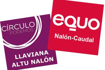 EQUO Nalón y Podemos Llaviana y Altu Nalón