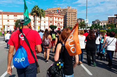 Manifestación Antitaurina en Gijón