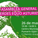 cartel asamblea Verdes EQUO Asturies 2022