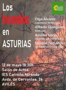 Debate sobre incendios en Asturias @ IES Carreño Miranda